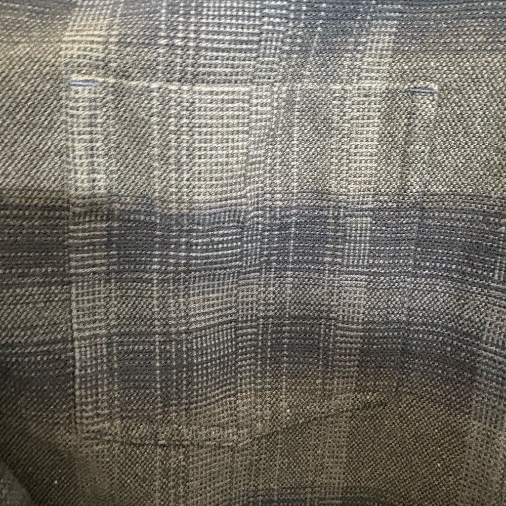 Carbon2Cobalt Shirt Mens Blue Green Plaid Button Up Flannel Casual Pocket M - Picture 2 of 4